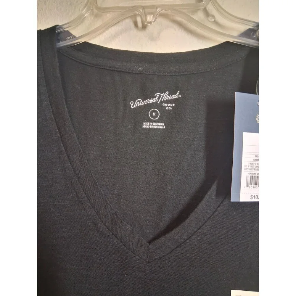 NWT Bundle Universal Thread T-Shirts Short Sleeve Sz Medium Pink Black MSRP $20 - Picture 6 of 11